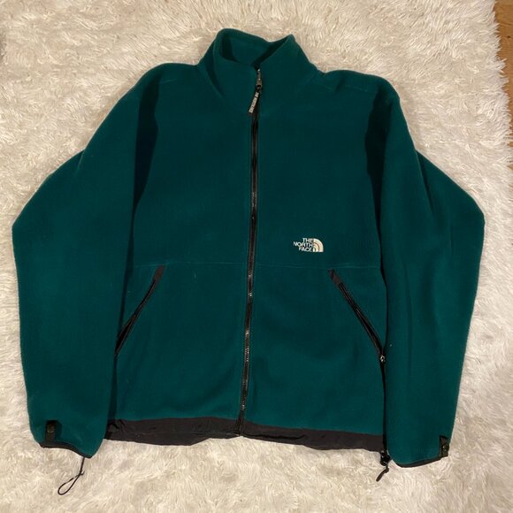 Vintage 1999 The North Face Fleece Full Zip Hiking Jacket Camping Medium - Picture 3 of 7
